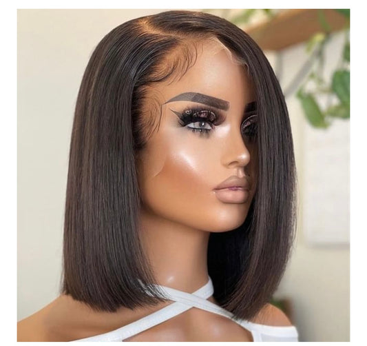 13X4 SKINLIKE HD Lace Front Bob Wig Straight
