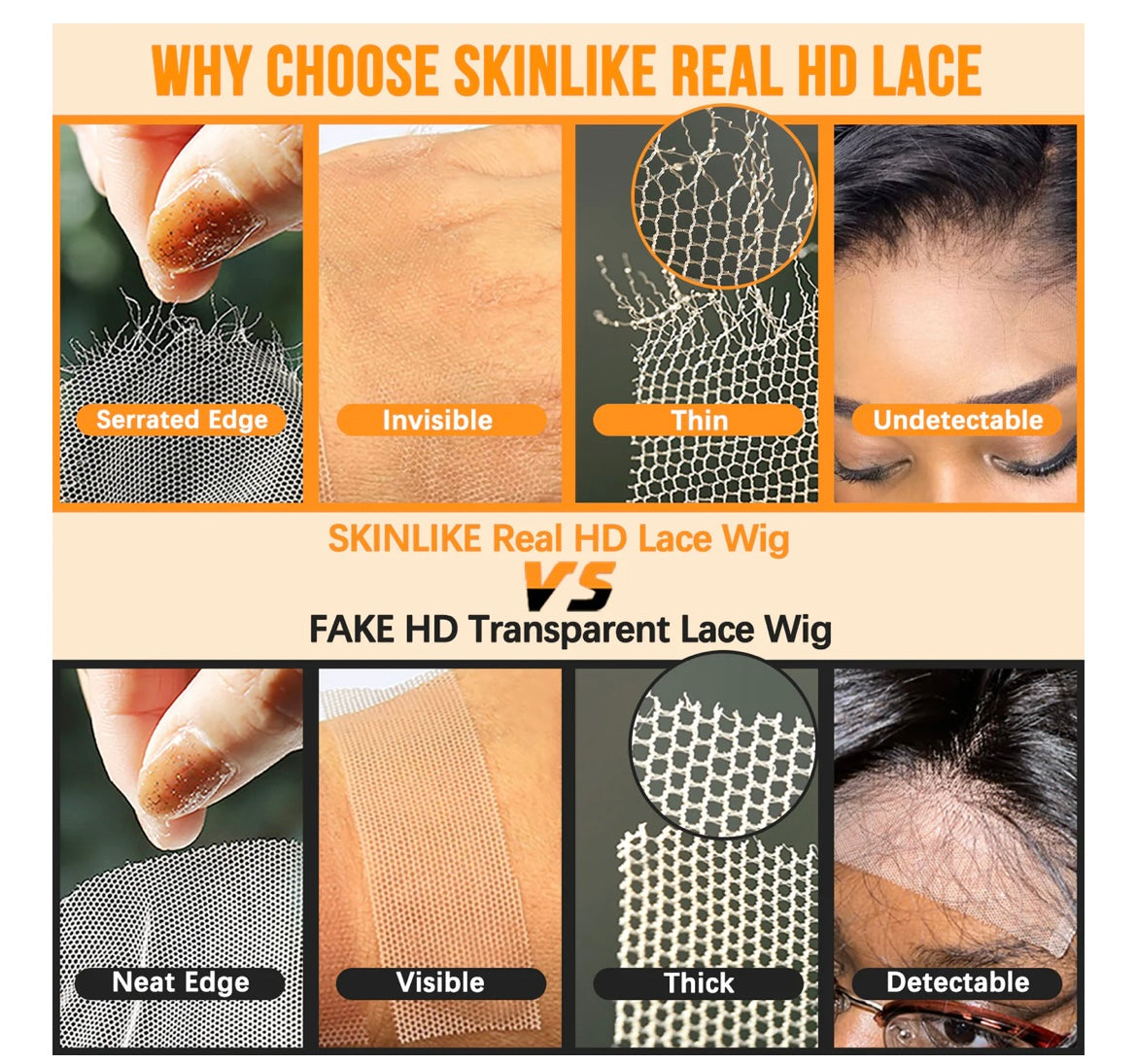 Skinlike HD Closures