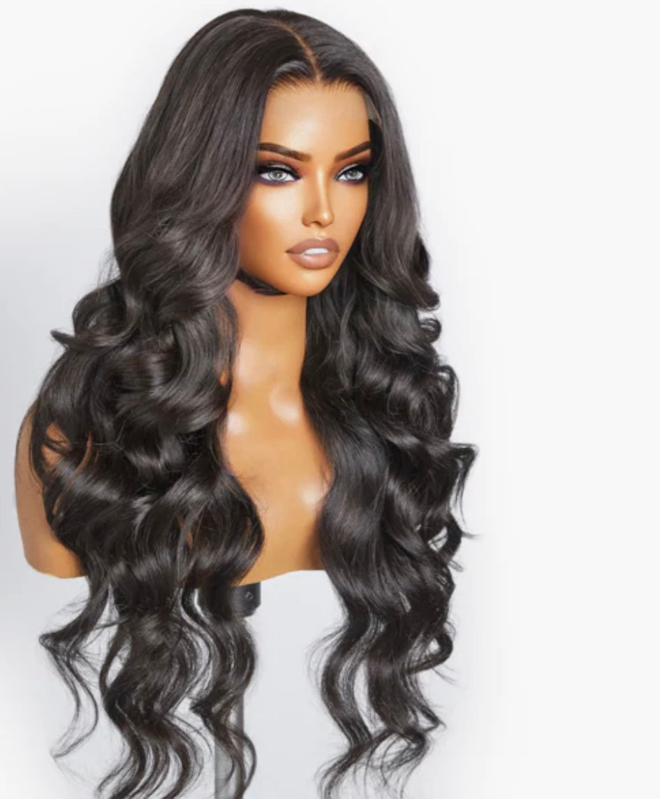 Real HD Lace Closure Glueless  Wig 5*5